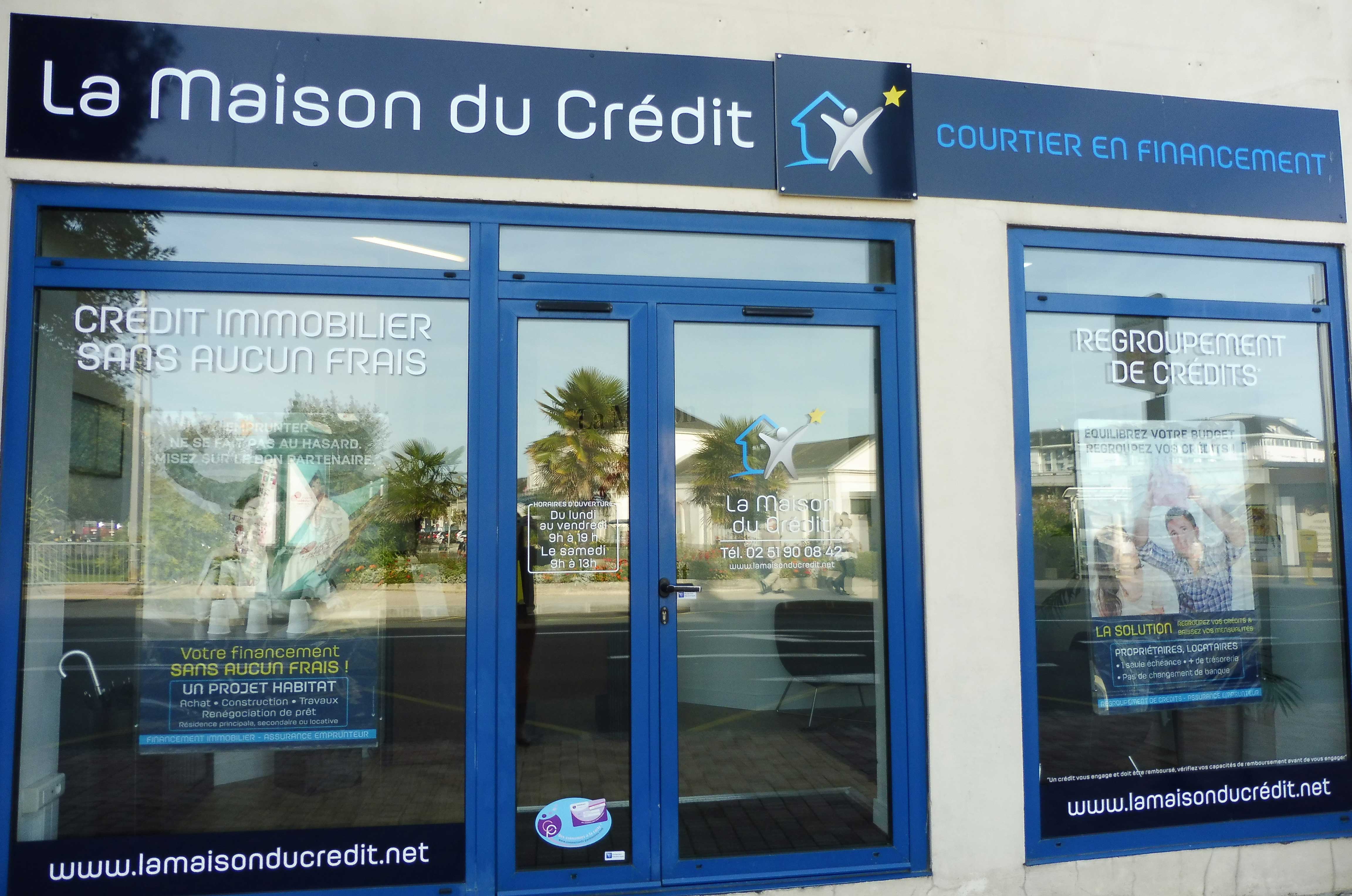 façade la maison du crédit